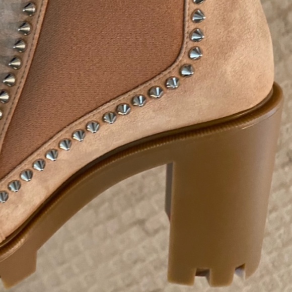 Christian Louboutin Suede Spike Booties - Picture 13 of 15
